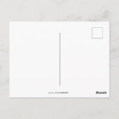 Für immer Postkarte (Rückseite)