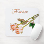 Für immer romantisch/Hochzeit Mousepad (Mit Mouse)