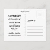 FÜR IMMER | SAVE THE DATE ANKÜNDIGUNG (Rückseite)