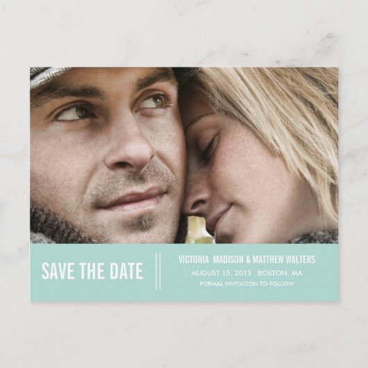 FÜR IMMER | SAVE THE DATE ANKÜNDIGUNG (Vorderseite)