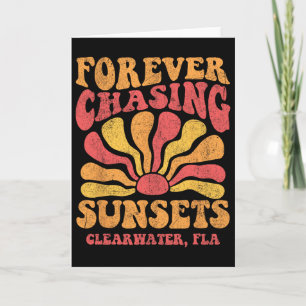 Für immer Sonnenuntergänge jagen Clearwater Florid Karte