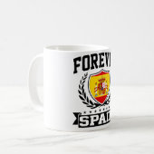 Für immer Spanien Kaffeetasse (Vorderseite Links)