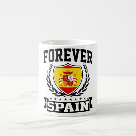 Für immer Spanien Kaffeetasse (Mittel)