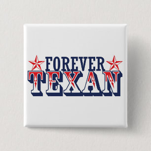 Für immer Texan Button