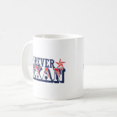 Für immer Texan Kaffeetasse (Vorderseite Links)