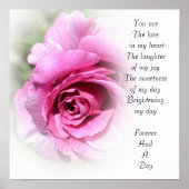 Für immer und ein Tagesplakat Poster (Vorne)