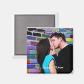 Für immer und immer Bildmagnet Magnet (Vorderseite/Rückseite)