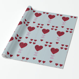 Für immer und immer geschenkpapier