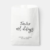 Für immer und immer. geschenktütchen (Vorderseite)