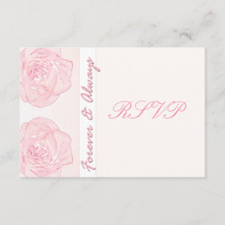 Für immer und immer Hochzeit RSVP