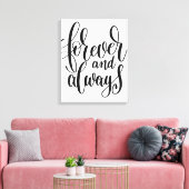 Für immer und immer Leinwand (Insitu (Wohnzimmer))