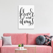 Für immer und immer Leinwand (Insitu (Wohnzimmer))