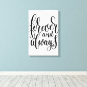 Für immer und immer Leinwand (Insitu (Holzboden))