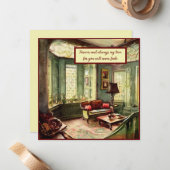 Für immer und immer wird meine Liebe für dich nie  Mitteilungskarte (Vorderseite/Rückseite Beispiel)