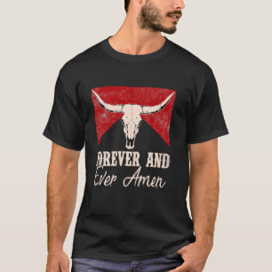 Für immer und lustig auf ewig Amen für Mann Frau T-Shirt