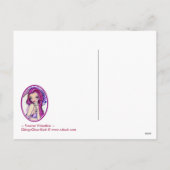 Für immer Valentinsgruß - Postkarte (Rückseite)