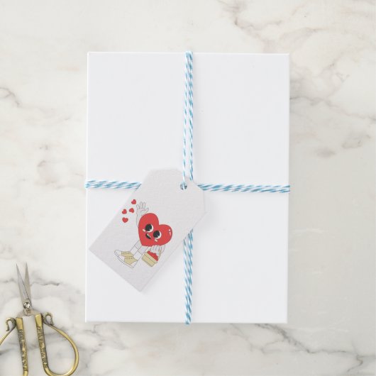 Für immer: Valentinstag-Affäre Geschenkanhänger (Mit Garn)