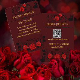 Für immer verzaubert begleitkarte