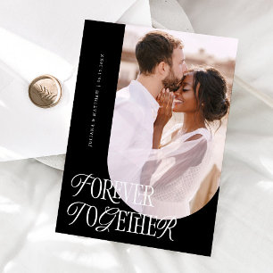Für immer Vintage Hochzeit Ankündigung