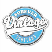 Für immer Vintages Australien Logo-Aufkleber Aufkleber (Vorderseite)