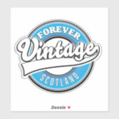Für immer Vintages Australien Logo-Aufkleber Aufkleber (Blatt)
