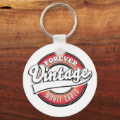 für immer Vintages Monte-Carlo-Logo Schlüsselanhänger (Vorderseite)