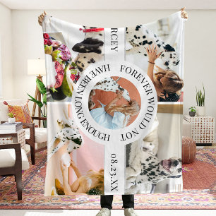 Für immer wäre nicht lange genug gewesen Pet Los Fleecedecke