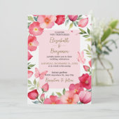 Für immer zusammen einladung (Stehend Vorderseite)