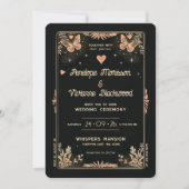 Für immer zusammen | Einladung zur Hochzeit von Ta (Vorderseite)