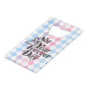 Für immer zusammen Hochzeit Party Gefallen Drink Geldbeutel Flaschenöffner (Rückseite Schrägansicht)