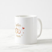Für immer zusammen Romantischer Becher Kaffeetasse (VorderseiteRechts)