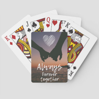 Für immer zusammen spielkarten