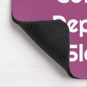 Für Ingenieure – Code. Kaffee. Schlafmauspad Mousepad (Ecke)