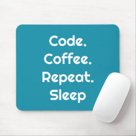 Für Ingenieure – Code. Kaffee. Schlafmauspad Mousepad
