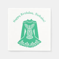 Für irische Tänzer "Green Dancing Dress Custom Par