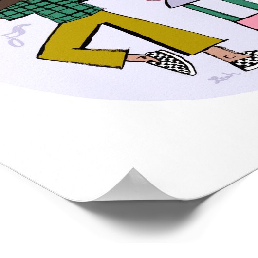 Für Jackson Poster (Ecke)