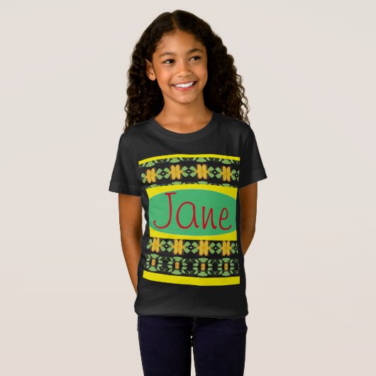 Für Jane oder Sie ein ausgefeiltes T-Shirt (Vorne ganz)