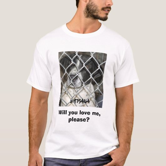 für Janet wird k43, Sie Liebe ich, bitte? T-Shirt (Vorderseite)