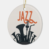 Für Jazzliebhaber. Keramik Ornament (Links)