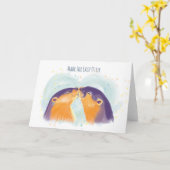 Für jede Karte hergestellt (Gelbe Blume)