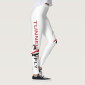 Für jeden Text anpassbare Leggings (Rechts)