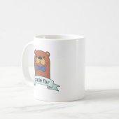 Für jedes Otter hergestellt Kaffeetasse (Vorderseite Links)