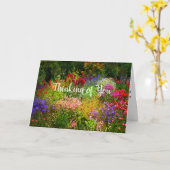 Für jemanden, der Terminalkarte ist Karte (Gelbe Blume)