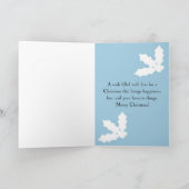 Für jemanden feiertagskarte (Innenseite)