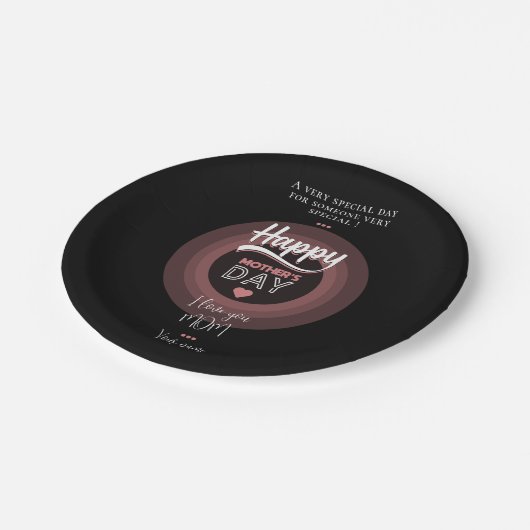 Für jemanden ganz besonders pappteller (Schrägansicht)