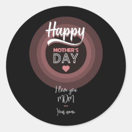 Für jemanden ganz besonders runder aufkleber