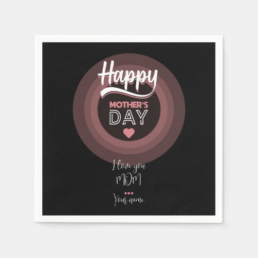 Für jemanden ganz besonders serviette (Vorderseite)