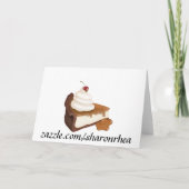 Für jemanden süß feiertagskarte (Rückseite)