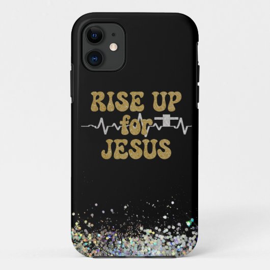 Für Jesus Christlich aufstehen Case-Mate iPhone Hülle (Rückseite)