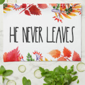 Für Jesus, der nie den Glauben Geschirrtuch (Gefaltet)